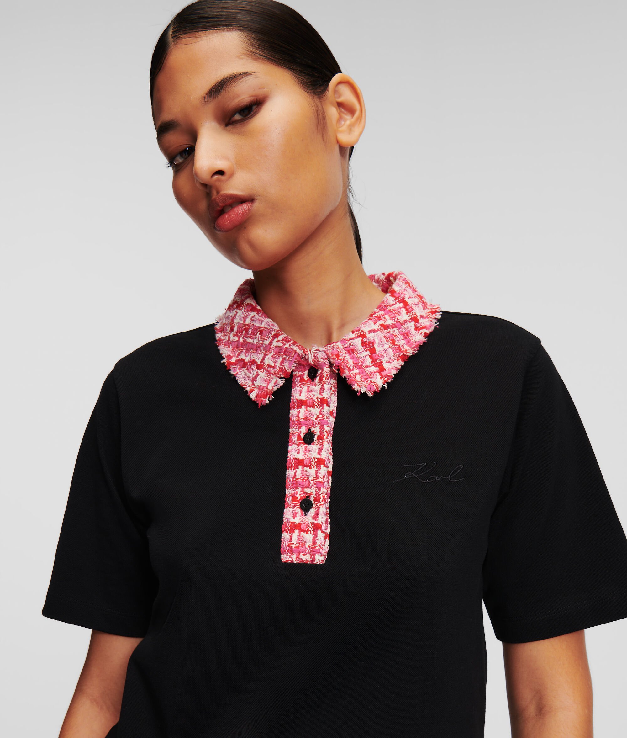 (image for) Heavy-Dut Bouclé Polo Shirt